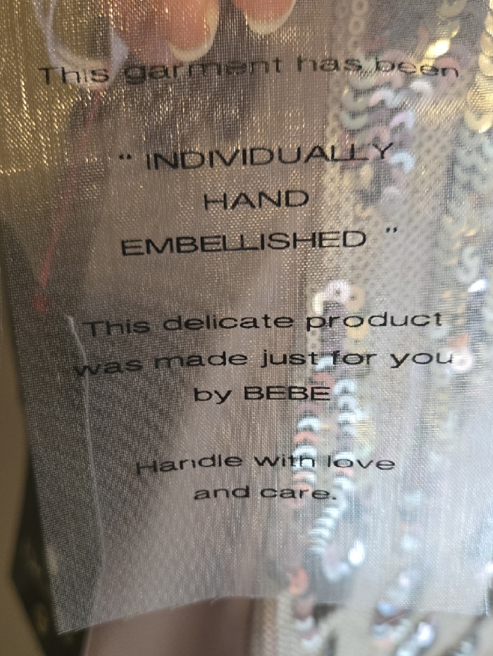 bebe Grey & Silver Sequin  Mini Dress Cut-Out Side & Strappy Back - Picture 9 of 12